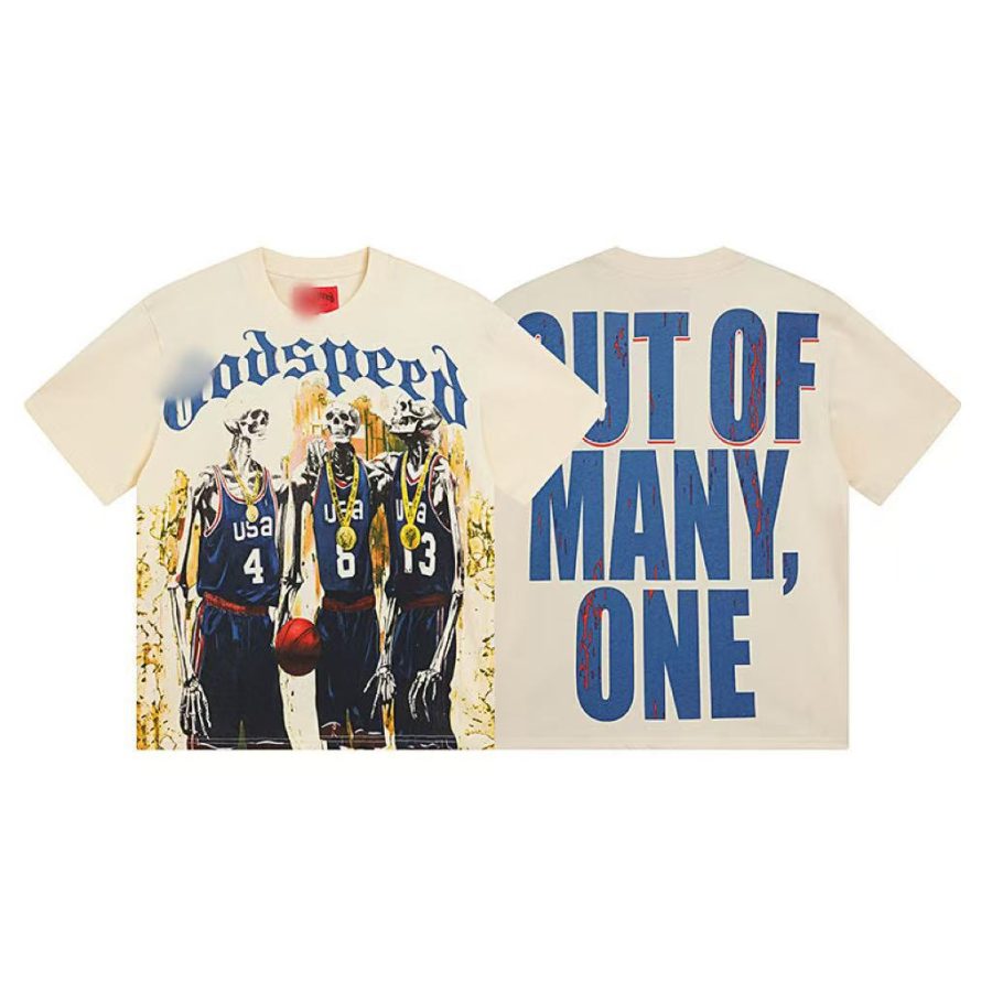 Camiseta Godspeed "Dream Team Skulls" Heavyweight Tee