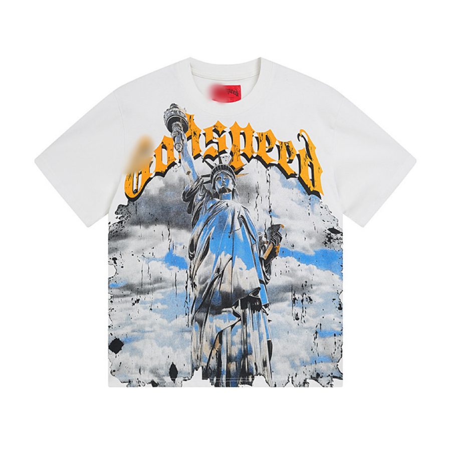 Camiseta Godspeed "Liberty Clouds" Heavyweight Tee - White