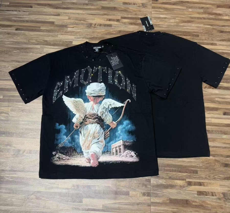 Mixed Emotion "Archangel Cupid" Heavyweight Tee - Black