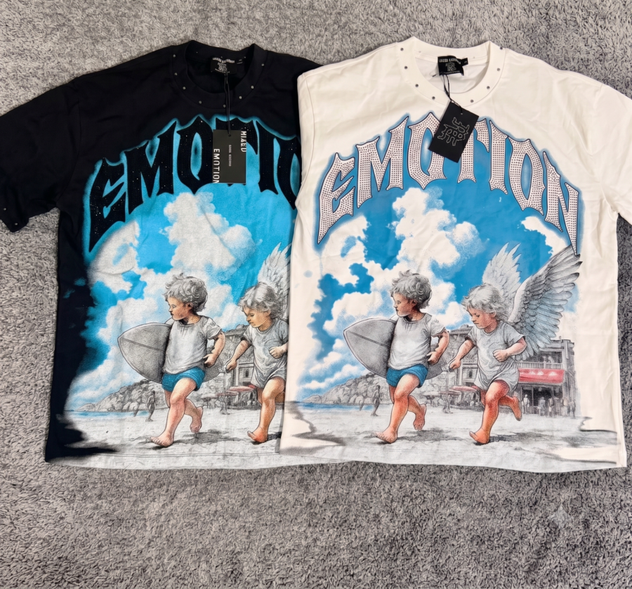 Camiseta Mixed Emotion "Beach Angels" Heavyweight Tee
