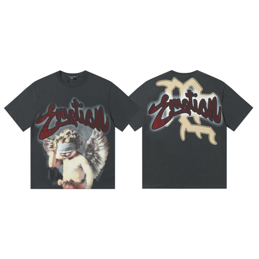 Camiseta Mixed Emotion "Blind Angel" Heavyweight Tee - Washed Black