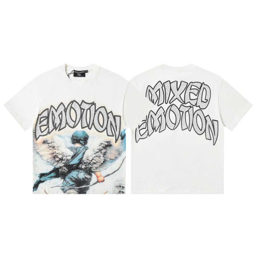 Camiseta Mixed Emotion "Cupid" Heavyweight Tee - White